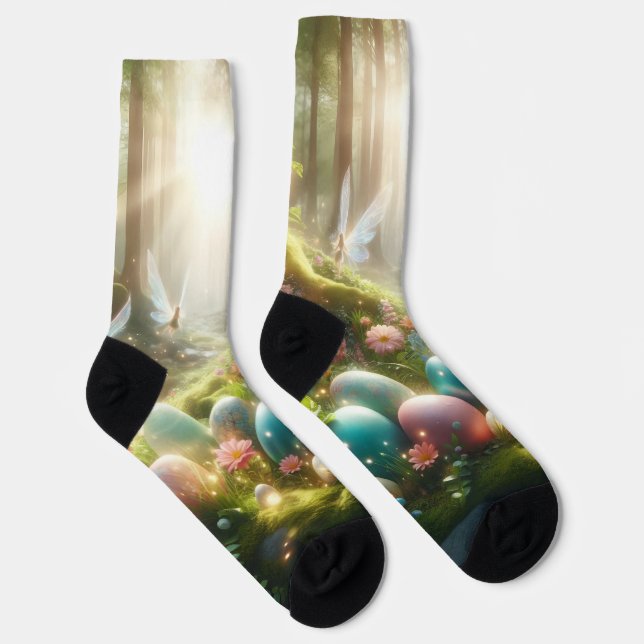 Chaussette Mystical Forest Fairy Magical Spring Eggs (Droite)