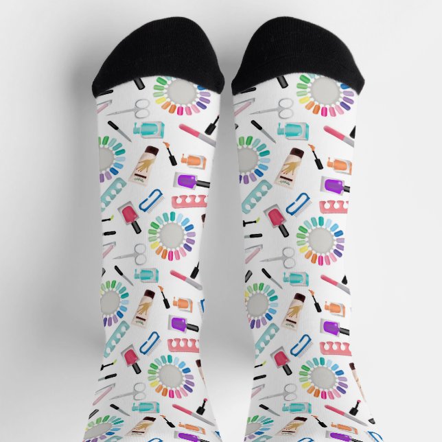 Chaussette Nails Manicure Pedicure Beauty Salon  (Haut)