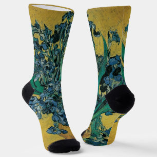 Chaussette Nature morte Vase aux iris de Vincent van Gogh