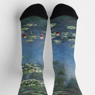 Chaussette Nénuphars de Claude Monet, Fleurs Vintages