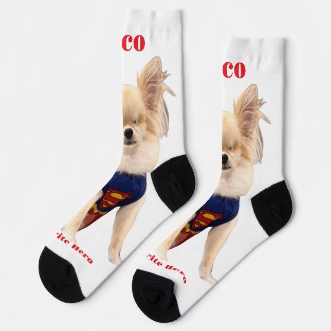 Chaussette Nico Mes Chaussettes De Héros Préférées (Gauche)