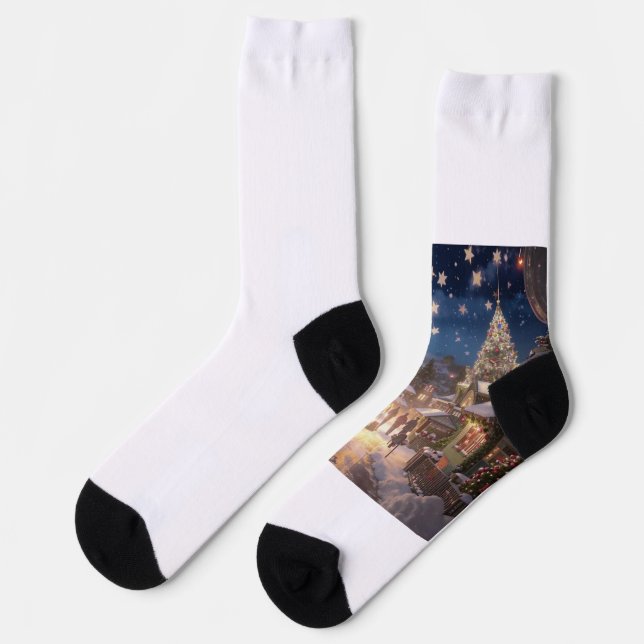 Chaussette Noël 3. (Gauche)