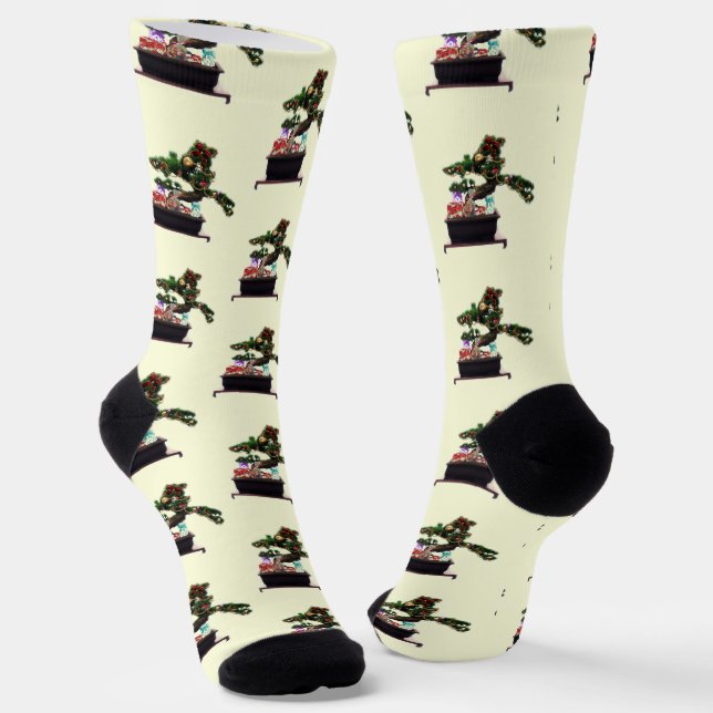Chaussette Noël Bonsaï (Angulaire)