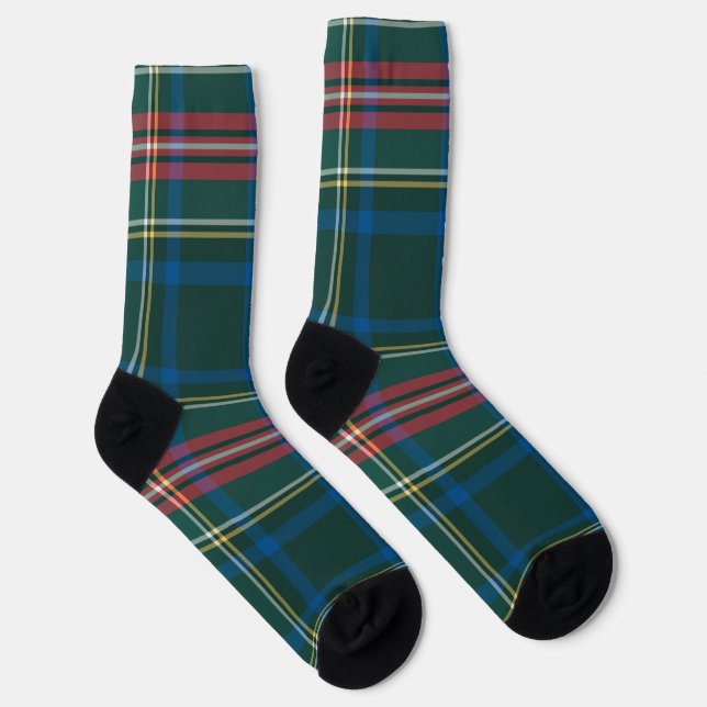 Chaussette Noël classique Tartan Plaid Festival (Droite)
