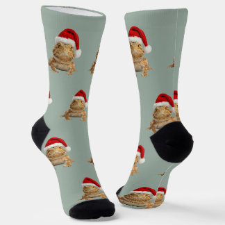 Chaussette Noël Dragon Barbu Personnalisé