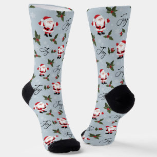 Chaussette Noël, Père Noël Joy et Holly