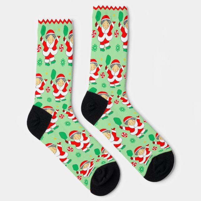 Chaussette Noël Pickleball Férié (Droite)