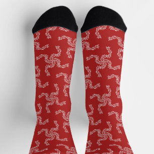 Chaussette Noël Rouge, Décor de Noël, Noël, Noël