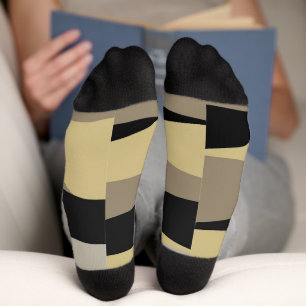 Chaussette Noir et or