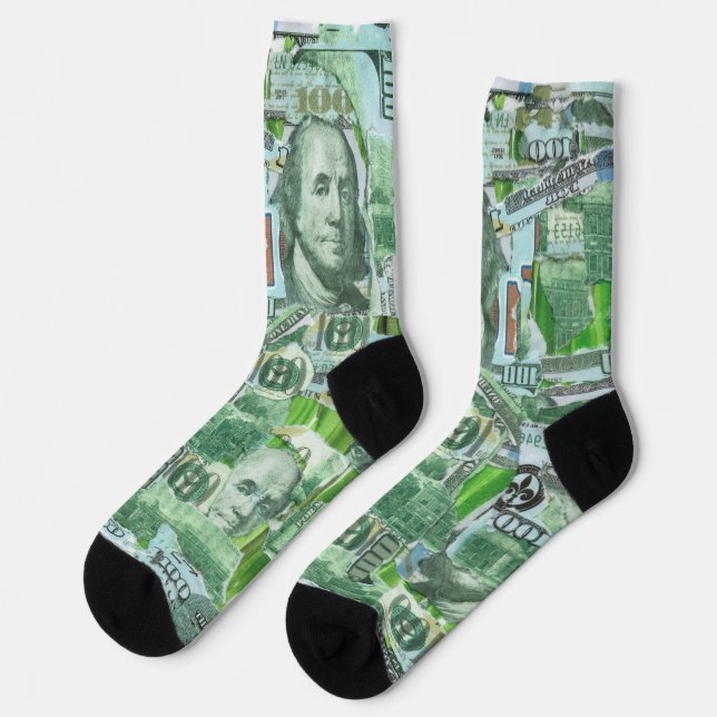 Chaussette Nomenclatures de cent dollars (Gauche)