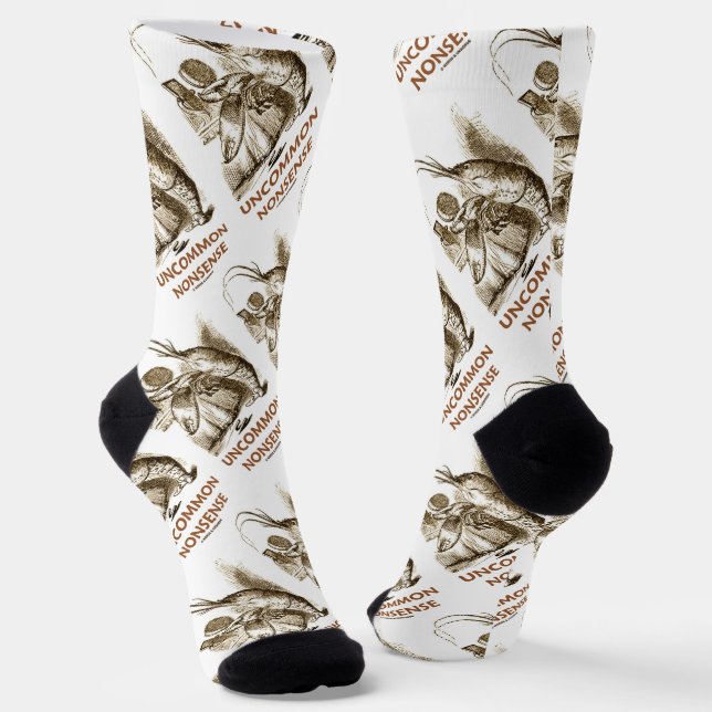 Chaussette Non-sens rare (Lobster Quadrille Wonderland) (Angulaire)