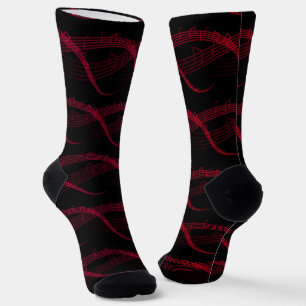 Chaussette Notes de musique