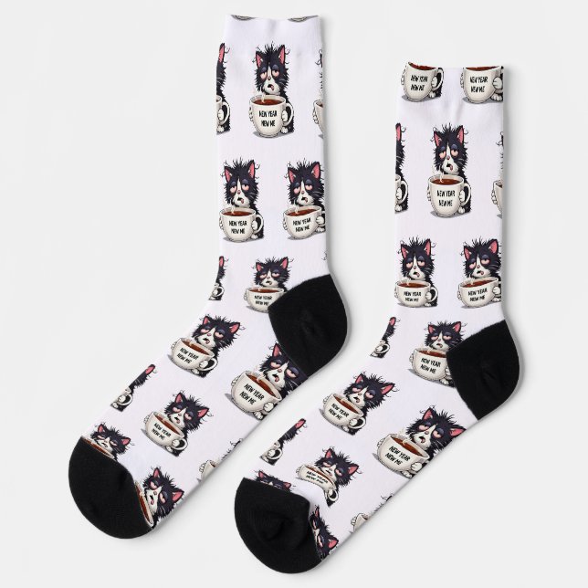 Chaussette nouvelle année, nouveau moi (Gauche)