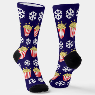 Chaussette Nuit de cinéma festive et originale sur le thème d