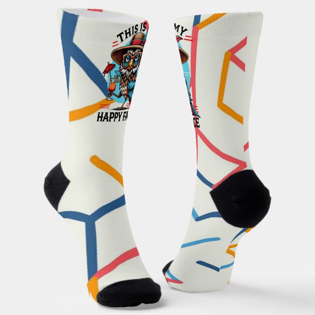 Chaussette Oiseau avec une torsion (Angulaire)