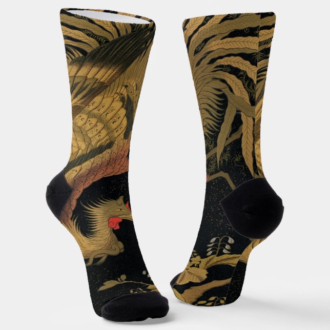 Chaussette Oiseau mythique Howo d'Audsley : Phénix japonais d (Angulaire)