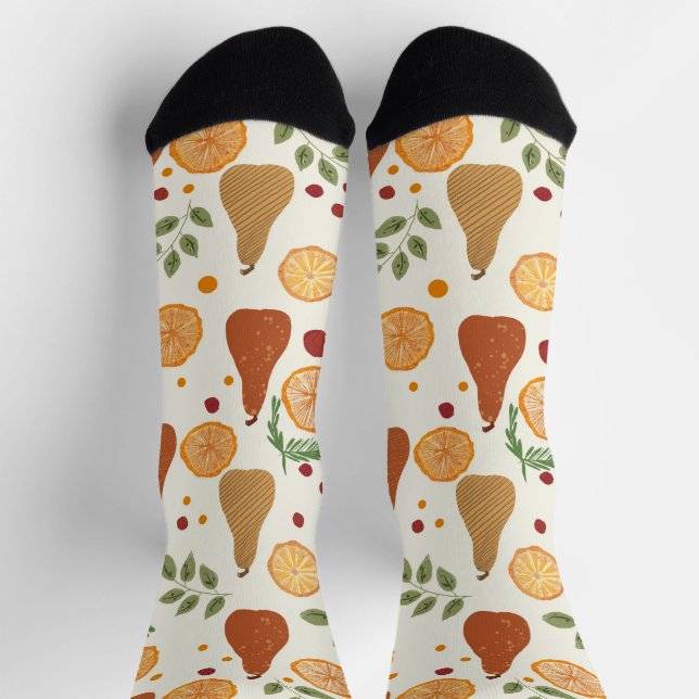 Chaussette Oranges et poires (Haut)