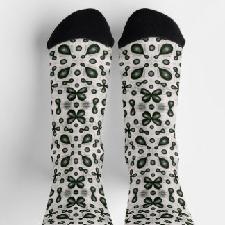 Chaussette Orbitales de chimie organique noir blanc orgo