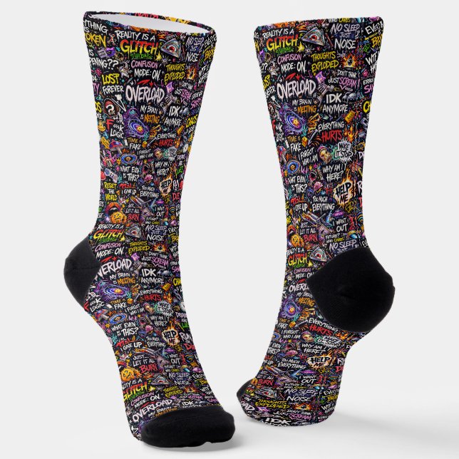 Chaussette Où acheter des chaussettes cool 00358 Chaussettes  (Angulaire)