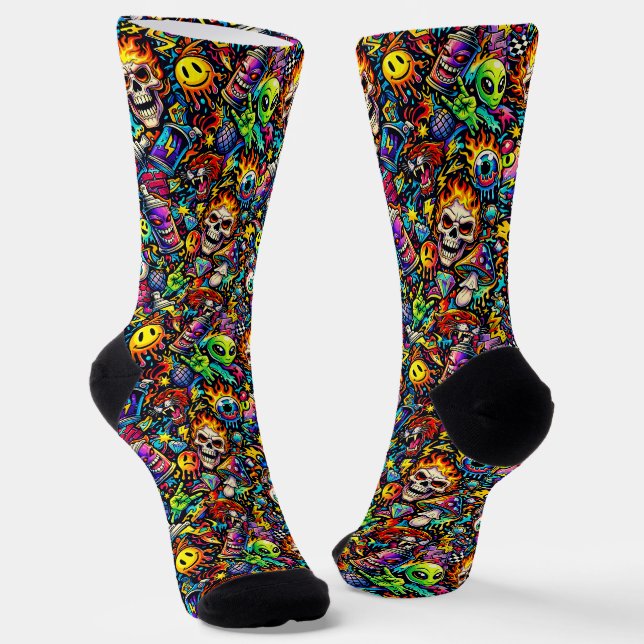 Chaussette Où acheter des chaussettes cool 00370 Chaussettes  (Angulaire)