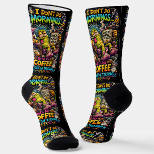 Chaussette Où acheter des chaussettes cool 00371 Mornings Soc