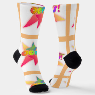 Chaussette Oups ! Chaussettes Cabines Jargon pour bande dessi