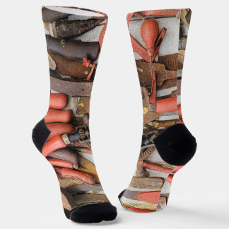 Chaussette Outils Outil Russe antique Red Man