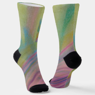Chaussette P9 Art Abstrait Coloré Unique