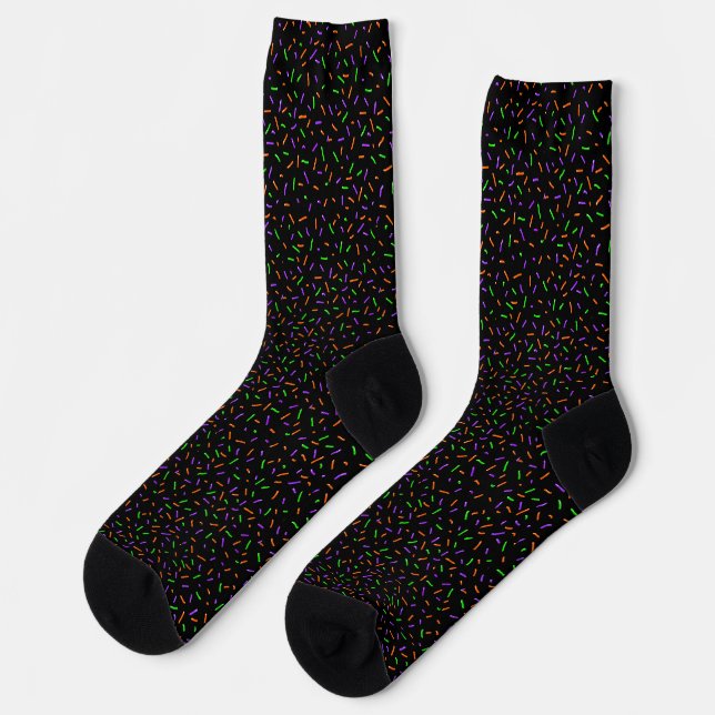 Chaussette Paillettes Effrayantes (Gauche)