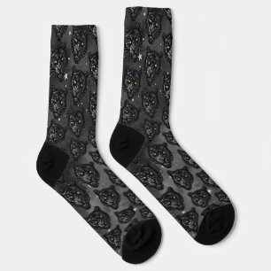 Chaussette Panthère noire