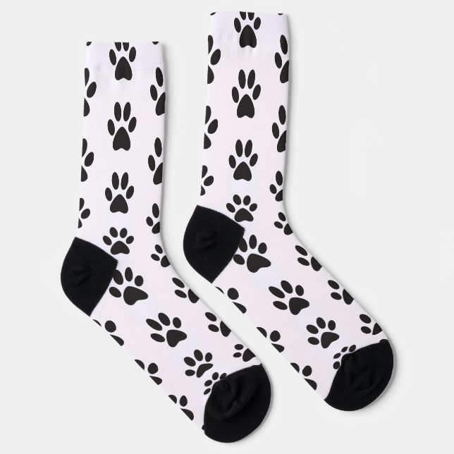 Chaussette Papa Chien Empreinte De Chien (Droite)