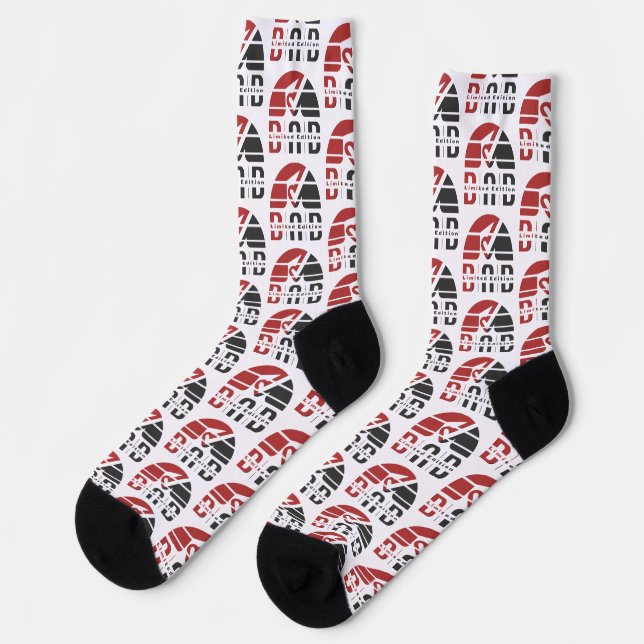 Chaussette Papa Vintage & Rétro : La paternité comme émotion  (Gauche)