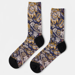 Chaussette Papier peint floral Arts Crafts de William Morris