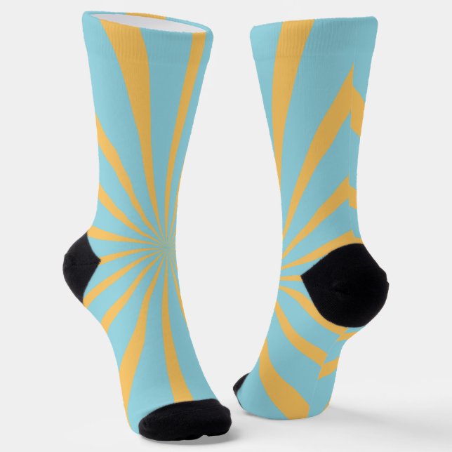 Chaussette papier rayé chaussettes (Angulaire)