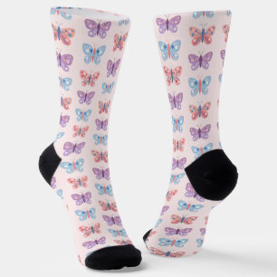 Chaussette Papillons