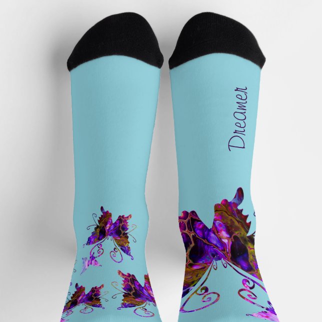Chaussette Papillons Fantastiques (Haut)