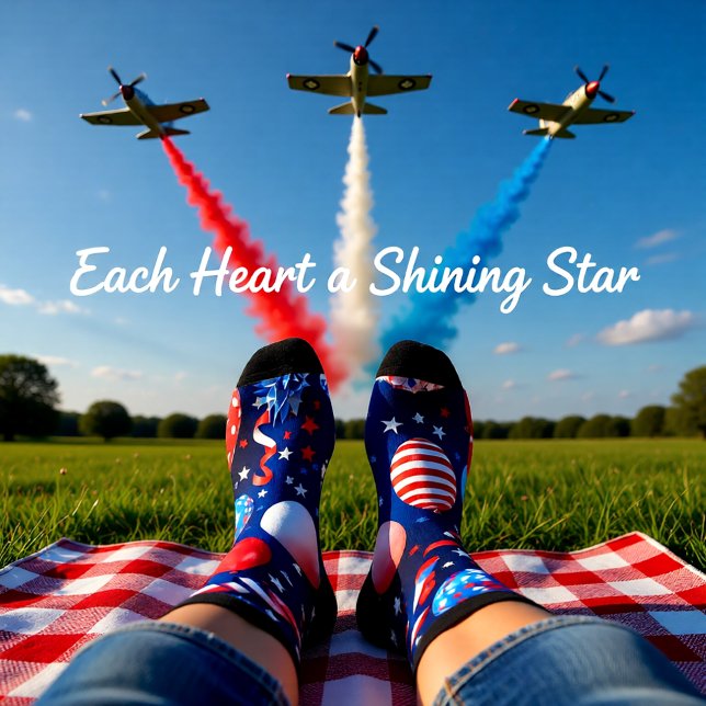 Chaussette Parade dans le Ciel (Créateur téléchargé)