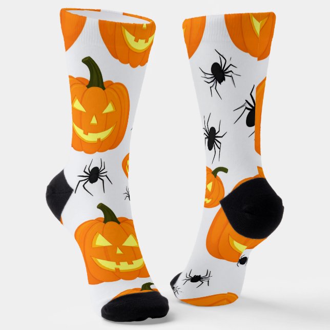 Chaussette Parade des citrouilles d'Halloween (Angulaire)