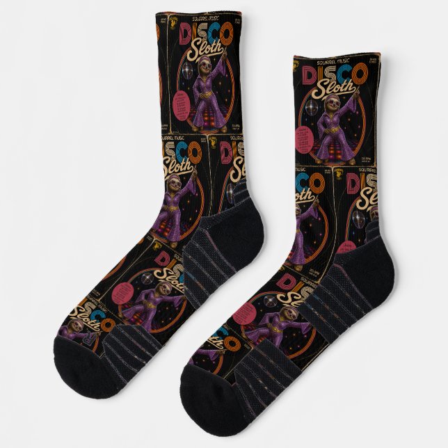 Chaussette Paresseuse Diva Disco (Gauche)