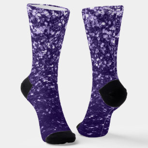 Chaussette Parties scintillant violet foncé ultra violet scin