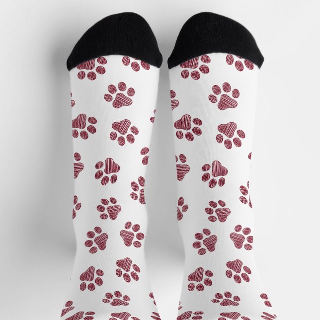 Chaussette Patrouilles de Doodle, Paws de Chien, Paws De Bour (Haut)