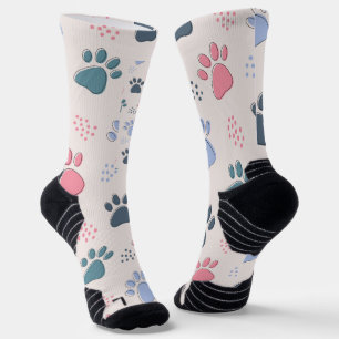 Chaussette Pattes de chien Animal Cadeau de pattes de mignon