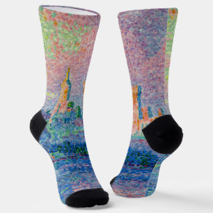 Chaussette Paul Signac - Le Palais des Papes, Avignon