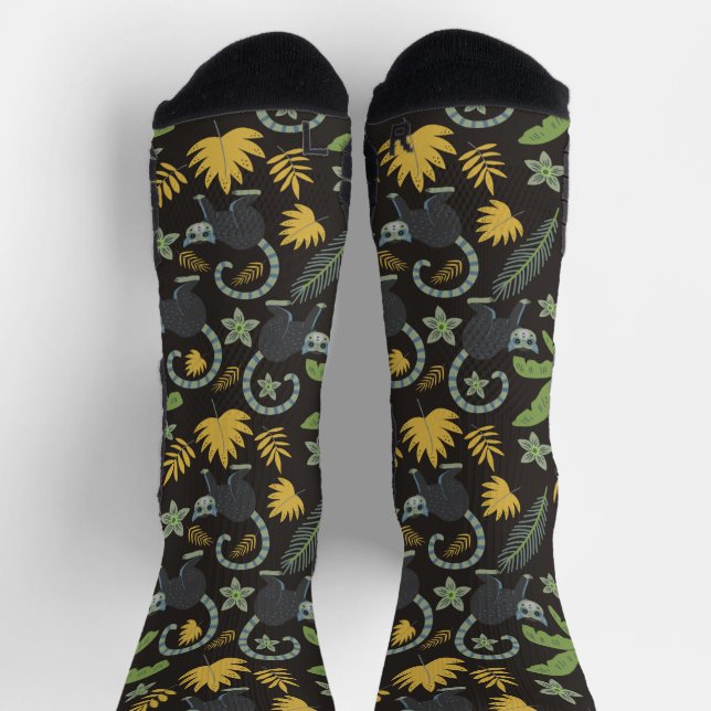 Chaussette Paume de singe motif sans soudure (Haut)