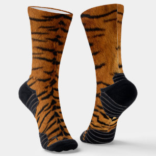 Chaussette Peau de faux tigre de Sibérie