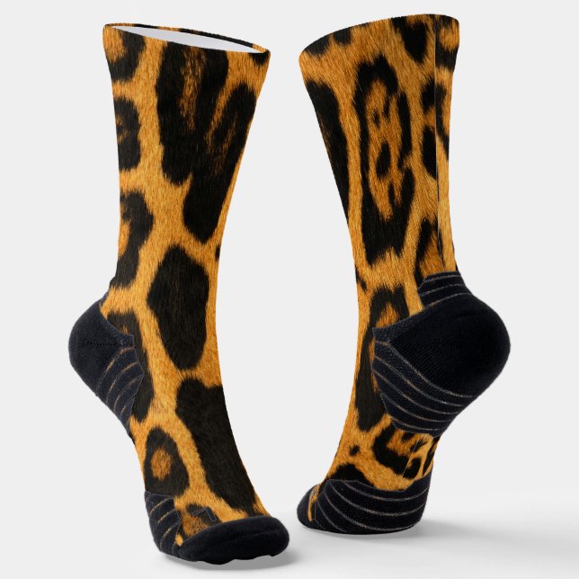 Chaussette Peau de Ocelot Faux (Angulaire)
