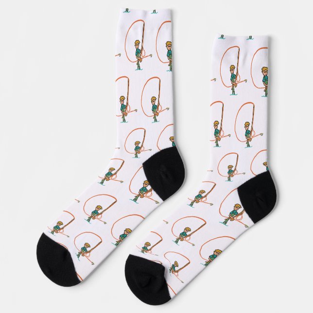 Chaussette Pêche à la mouche (Gauche)