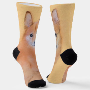 Chaussette Peinture finlandaise Spitz - Jote Original Chien A