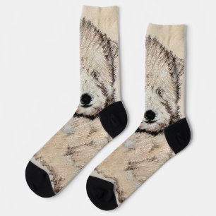 Chaussette Peinture originale de Terrier Irlandais à Poil Sou
