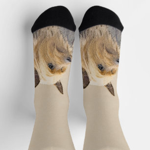 Chaussette Peinture Silky Terrier - Cute Original Chien Art
